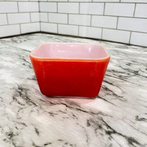 Pyrex Red Primary Colors Refrigerator Fridgie Dish 501-B No Lid